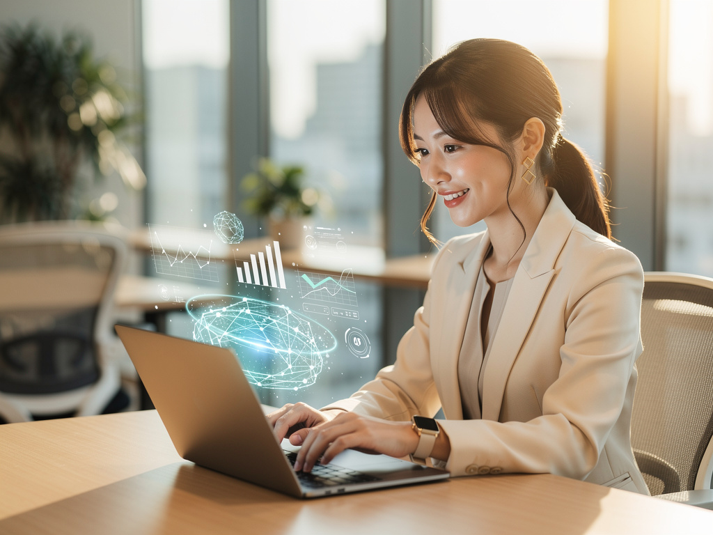 AIを活用するビジネスパーソン